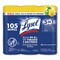 Lysol Disinfecting Wipes, 1-Ply, 7 x 7.25, Lemon and Lime Blossom, White, 35 Wipes/Canister, PK12 REC 81145 - alternate 4
