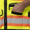 Ironwear Hi-Vis FR Surveyor Safety Vest S Class 2 , Zipper 12 Pockets 1278FR-LZ-RD-SM - alternate 3