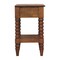 Homeroots 24" Brown Solid Wood Two Drawer Nightstand 701729 - alternate 2