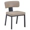 Leisuremod Teres Leather Dining Chair, Steel Legs & Poplar Wood Core TC19LTP - alternate 1