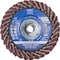 Pferd PFERD Flap Disc, PVL-R, POLIVLIES CURVE, 5in x 5/8-11, Medium, Aluminum oxide 45930 - alternate 2