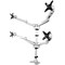 Startech.Com Premium Desk Mount Quad Monitor Arm 30in ARMQUADPS - alternate 1