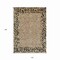 Homeroots 10' X 14' Gold Animal Print Washable Indoor Outdoor Area Rug 607649 - alternate 2