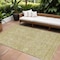 Homeroots 10' X 14' Tan And Beige Floral Washable Indoor Outdoor Area Rug 603460 - alternate 1