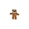 Phillips Pet Food Supply Wild Knot Bear Squeaky Dog Toy, Knotted Rope Skeleton NKR1 - alternate 2
