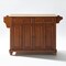 Crosley Cambridge Wood Top Full Size Kitchen Island/Cart KF30001DCH - alternate 1