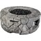 Bluegrass Living 28in Edinburgh MGO Propane Fire Pit Table with Glass Beads and Cover HF09501AA - alternate 2