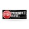Signmission Stop Parking Lot is Full, 36 Inch x 96 Inch, Vinyl Banner B-96-30868 - alternate 1