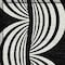 Homeroots 9' X 12' Black And Ivory Ogee Washable Indoor Outdoor Area Rug 601534 - alternate 3