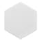 Apollo Tile Nubes 10x10 Thassos Honed Snow White Marble Hexagon Wall and Floor Tile 2.95 sq ft/case, 5PK APLMKN88G30HA - alternate 1