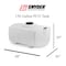 Snyder Industries 150 Gallon PCO Tank - White 1570000C95008 - alternate 2