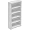 Manhattan Comfort Bookcase 1.0, 5 Shelves, White 27AMC6 - alternate 1
