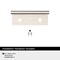 Amerock Streamline II 1-3/4 inch (44mm) Length Satin Nickel Cabinet Edge Pull, 25PK 25VMP37190G10 - alternate 2