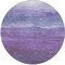 Homeroots 8' Purple And Lavender Round Abstract Washable Indoor Outdoor Area Rug 618150 - alternate 4