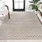 Jonathan Y Ormond High-Low Modern Trellis Geometric Beige/Gray 3 ft. x 5 ft. Indoor/Outdoor Area Rug SBH109C-3 - alternate 3