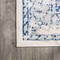 Jonathan Y Inigo Cottage Medallion Blue/Gray 3 ft. x 5 ft. Area Rug BMF107A-3 - alternate 3
