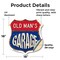 Signmission Old Man's Garage, 18 Inch X 18 Inch, Vinyl Decal SHI-D-18-383-OLD MAN - alternate 3