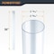 Powertec Clear PVC Pipe 4in x 36in Long with 4 in. Dust Control Flex Cuff and Dust Collection Floor Sweep 70427N - alternate 3