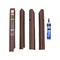 K&M Mfg Qwik Fit Corner Post Kit for John Deere 2040-3150 Utility Series Tractors Brown Vinyl 4153 - alternate 1