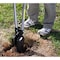 True Temper 58.5 in. Carbon Steel Atlas Pattern Post Hole Digger Fiberglass Handle 2704200 - alternate 2