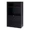 Hirsh 36" W 2 Drawer Lateral File Cabinet, Black, A4/Legal/Letter 16778 - alternate 3