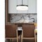 Z-Lite Renaud Matte Black 1 Light Pendant 827P13-MB-LED - alternate 2