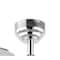Jonathan Y Kristie 52" 3-Light Crystal/Metal Modern Glam Drum LED Ceiling Fan With Remote, Chrome JYL9709A - alternate 4