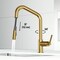 Vigo Utopia Single Handle Pull-Down Sprayer Kitchen Bar Faucet in Matte Brushed Gold VG02038MG - alternate 3