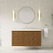 James Martin Vanities Laurent 48" Single Vanity, Honey Oak w/ 3 CM White Zeus Silestone Top 545-V48-HNO-3WZ - alternate 2