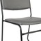 Flash Furniture HERCULES 500 lb. Capacity High Density Gray Vinyl Stacking Chair with Sled Base XU-8700-GRY-B-VYL-30-GG - alternate 2