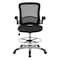 Office Star Products DC Series Mesh Back Drafting Chair, Black DCY69006-U6 - alternate 2