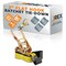 Jrex Safety HD Ratchet Strap with Flat Hooks, Yellow 2 in x 15 ft Tie Down RTD215-JR-FH-1 - alternate 1