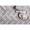 Apollo Tile 11x12 Bianco Carrara, Eastern Beige Marble Polished Floor and Wall Mosaic Tile 4.71 sqft/case, 5PK APLKB88B11A - alternate 2