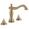 Delta 3-hole 6-16" installation Hole Widespread Lavatory Faucet, Champagne Bronze 3597LF-CZMPU-LHP - alternate 1