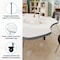 Flash Furniture Commercial Adjustable Height Flower Activity Table with Locking Casters-White XU-A60-FLR-WHT-T-P-CAS-GG - alternate 3