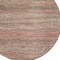 Homeroots 8' Brown And Copper Round Abstract Washable Indoor Outdoor Area Rug 618282 - alternate 2