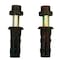 Prime-Line Nylon Base Bifold Doot Top Mount Pivot & Guide, 2PK N 6701 - alternate 1