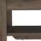 Homeroots 40" Dark Brown Storage Bench with Flip Top 535166 - alternate 5