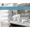 Boston Harbor Lavatory Faucet, 12 gpm, 2Faucet Handle, 3Faucet Hole, BrassZincPlastic, Chrome Plated FW6AC023CP - alternate 2