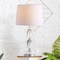 Jonathan Y Graham 27" Crystal LED Table Lamp, Clear/Chrome JYL2039A - alternate 3