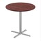 Correll Round Cafe Table, 24 in W, 24 in L, 42 in H, Particleboard Top, Mahogany SXB24R-20-98-20 - alternate 1