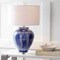 Jonathan Y Wayland 26" Ceramic LED Table Lamp, Seaside Blue JYL5013A - alternate 2