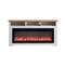 Edendirect 60 inch Fireplace TV Stand for TVs up to 70 inch, with 50 inch smart Electric Fireplace, white ZR-W1769S00011 - alternate 1