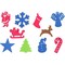 Ready 2 Learn Giant Stampers, Christmas Shapes, Set of 10 CE6725 - alternate 1