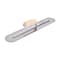 Marshalltown Fully Rounded Finishing Trowel, Concrete Finishing Trowel, High Carbon Steel, 20 x 4 inch Trowel MXS20FR - alternate 3