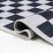 Jonathan Y Ainsley Modern Cottage Checkerboard Non-Slip Machine-Washable Dark Blue/White 3 ft. x 5 ft. Area Rug WSH126C-3 - alternate 2