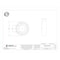 Tritan Deep Groove Radial Ball Bearing, 1623 Industry Number, Double Sealed, 5/8 in Dia, Alloy Steel 3845 2RS PRX - alternate 2