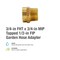 Proline Series Brass 3/4-in FHT x 3/4-in MIP Tapped 1/2-in FIP Garden Hose Adapter GH-679B - alternate 2