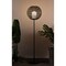 Jonathan Y Bea 61" Outdoor Woven Globe LED Floor Lamp, Coffee/Black JYL6507A - alternate 2