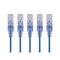 Monoprice SlimRun Cat6A Ethernet Patch Cable - Snagless RJ45_ UTP_ Pure Bare Cop 29445 - alternate 1